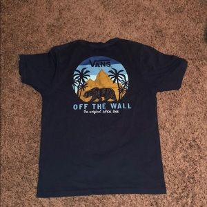 Vans Navy Blue Shirt